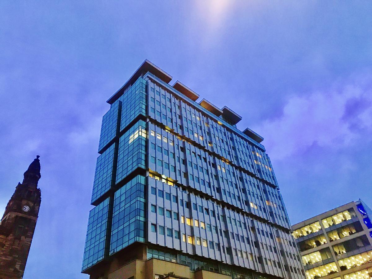 Glasgow Central Station Skyline Apartment With Parking Zewnętrze zdjęcie