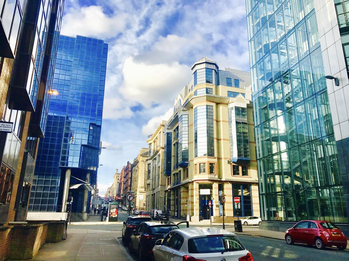 Glasgow Central Station Skyline Apartment With Parking Zewnętrze zdjęcie