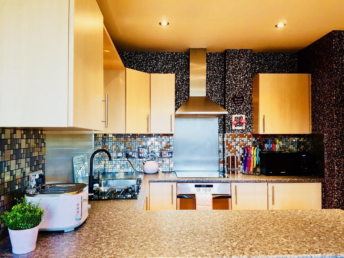 Glasgow Central Station Skyline Apartment With Parking Zewnętrze zdjęcie